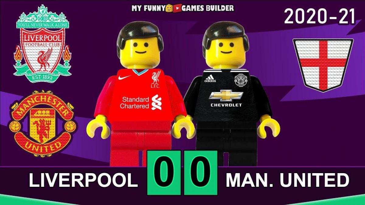 شبیه سازی بازی لیورپول 0-0 منچستریونایتد با عروسک لگو