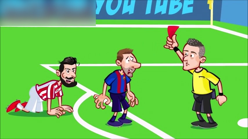 انیمیشن طنز بازی بارسلونا 2-3 اتلتیک بیلبائو