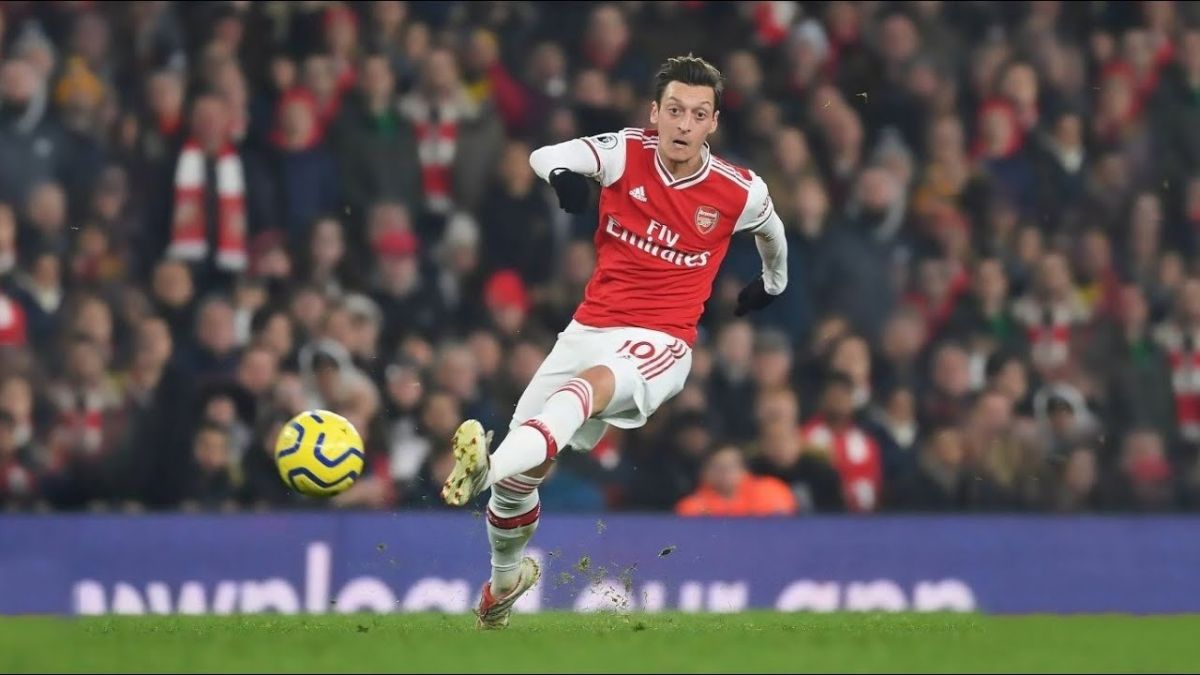 پاس گل های خلاقانه اوزیل در آرسنال