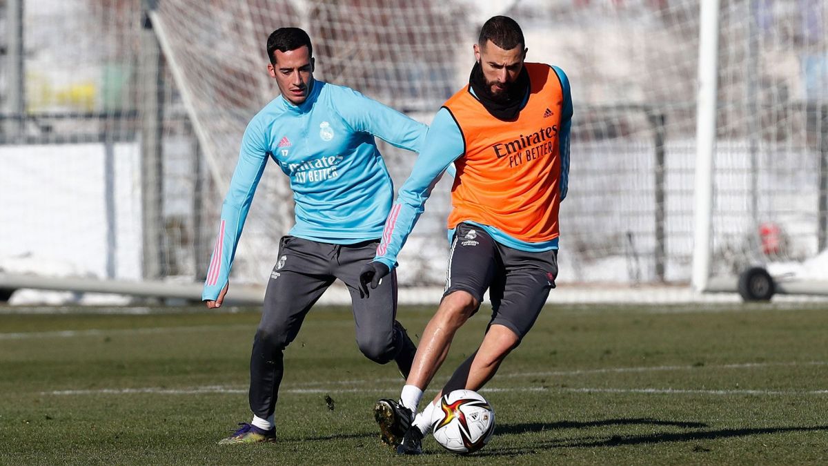 آخرین تمرین رئال مادرید برای تقابل با آلکویانو در جام حذفی