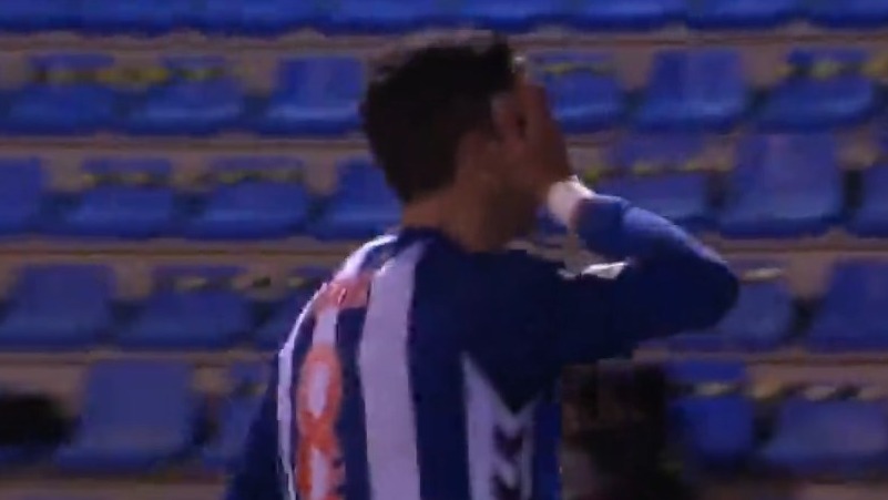 گل دوم آلکویانو به رئال مادرید (ویدال)