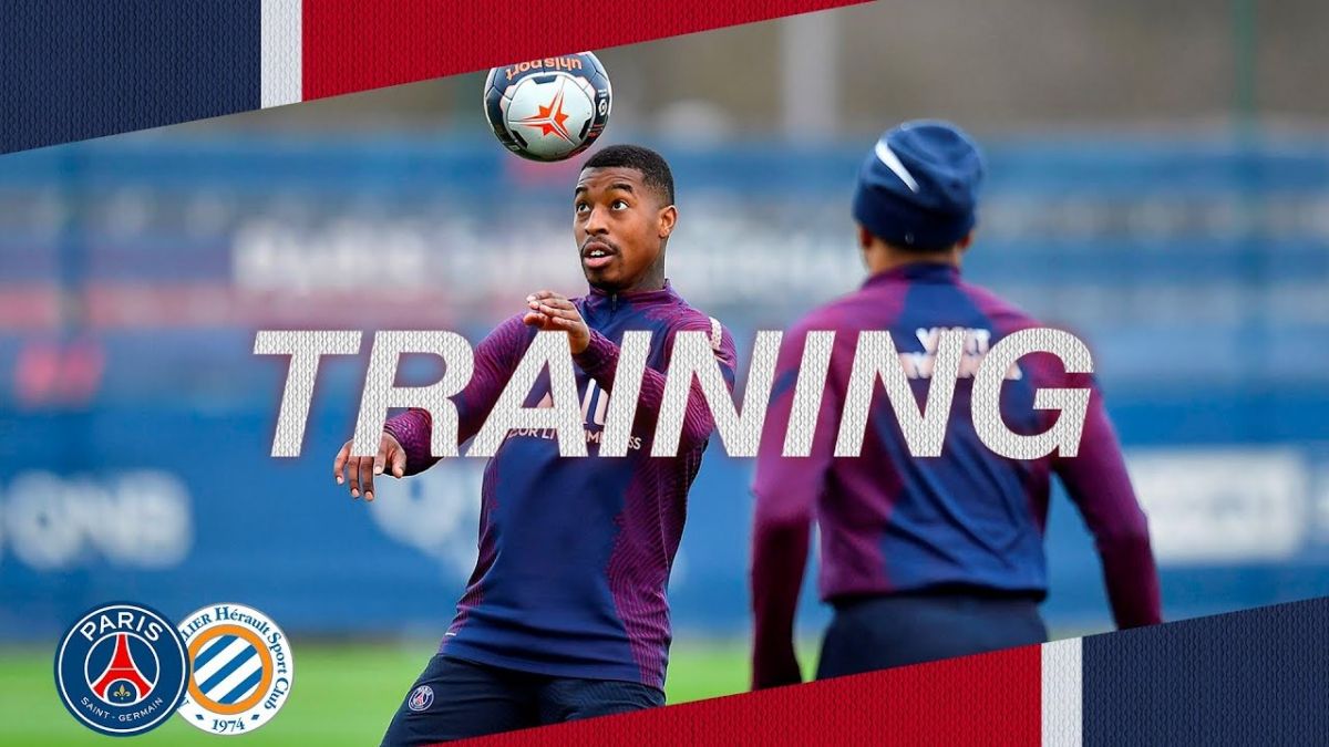 آخرین تمرین پاری سن ژرمن برای تقابل با مون پلیه