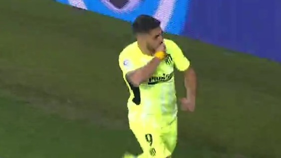 گل اول اتلتیکو مادرید به ایبار (لوییز سوارز)