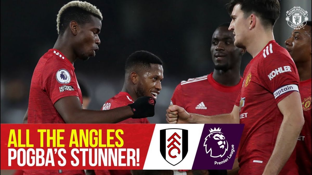 گل زیبای پل پوگبا به فولام از تمام زوایا