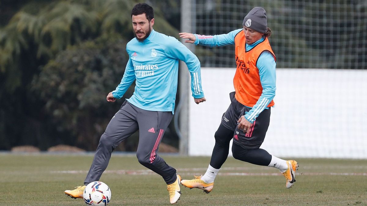 تمرین رئال مادرید برای تقابل با لوانته