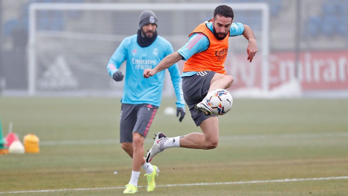 تمرین عصر چهارشنبه رئال مادرید برای تقابل با لوانته