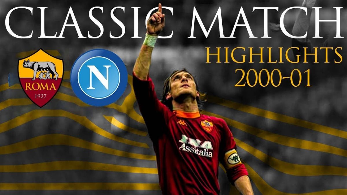 بازی کلاسیک/ رم 3-0 ناپولی - فصل 01-2000 (گلزنی دلوکیو، توتی و باتیستوتا)