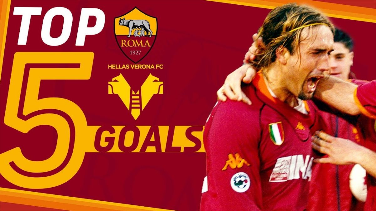 5 گل برتر رم مقابل ورونا