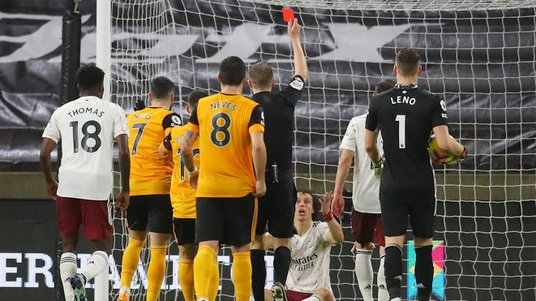 گل اول ولورهمپتون به آرسنال (نوس)