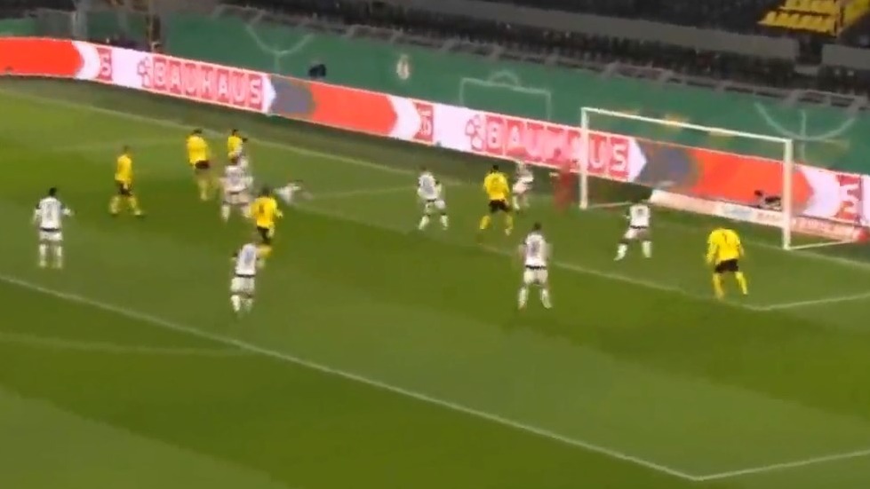 گل اول دورتموند به پادربورن (امره جان)