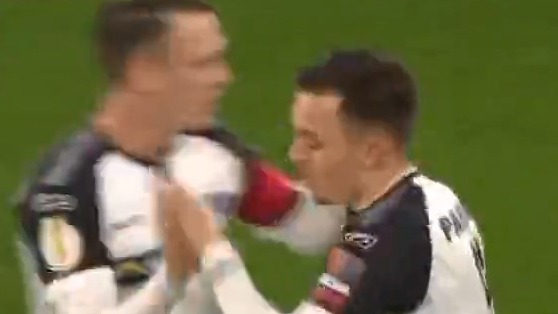 گل اول پادربورن به دورتموند (یولیان)