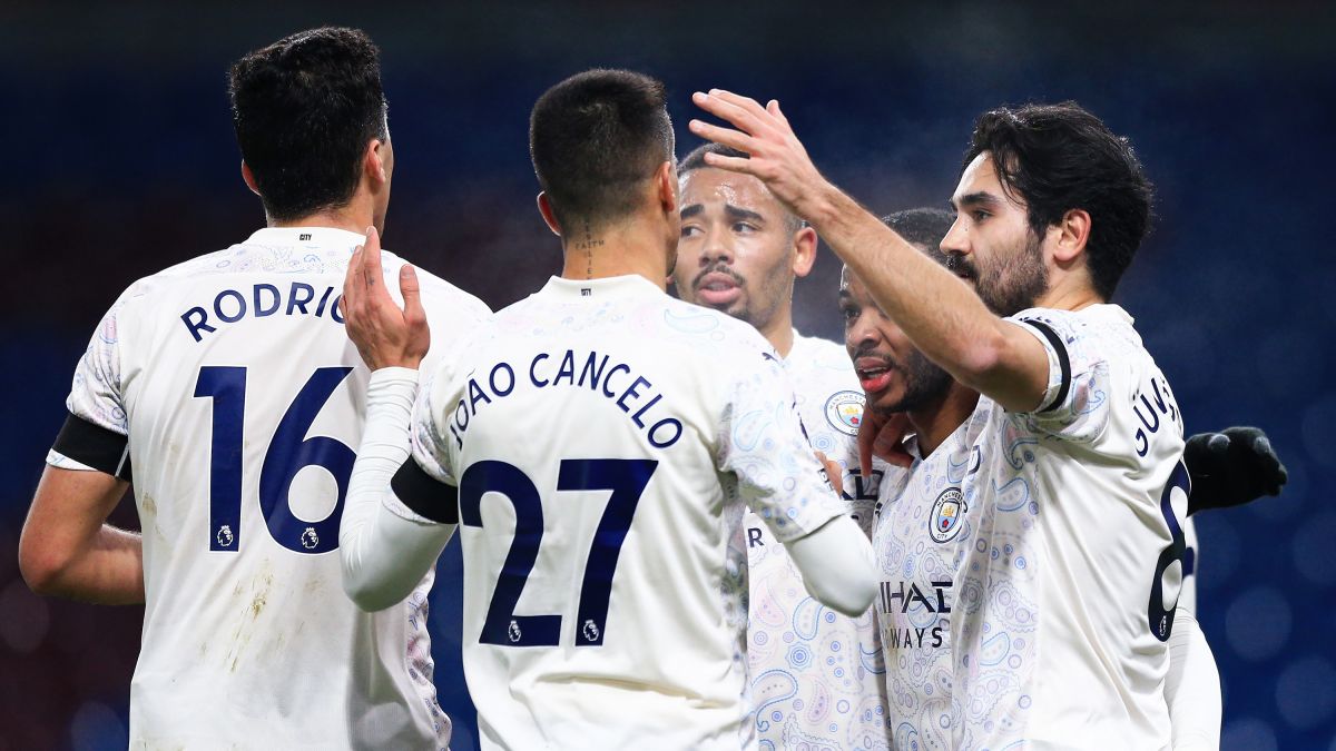 خلاصه بازی منچسترسیتی 2-0 برنلی