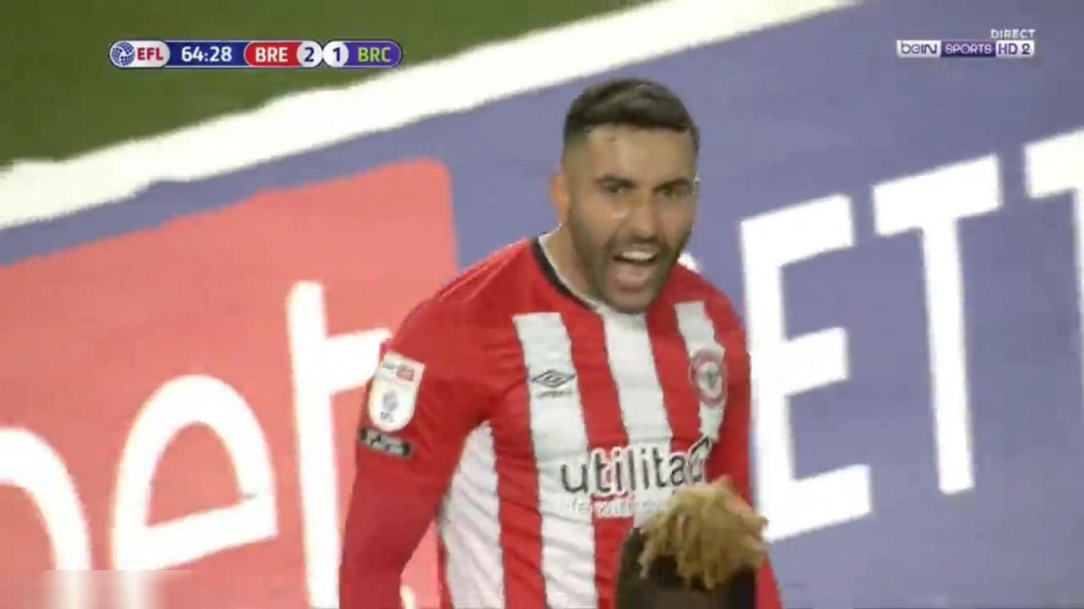 گل سوم برنتفورد به بریستول سیتی (سامان قدوس)