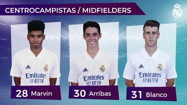 اسامی بازیکنان رئال مادرید برای تقابل با ختافه