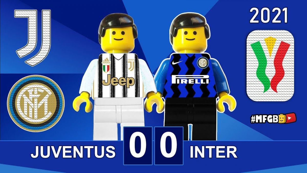 شبیه سازی بازی یوونتوس 0-0 اینتر با عروسک لگو