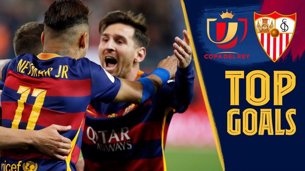 گل های برتر بارسلونا مقابل سویا در جام حذفی