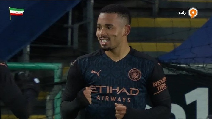 گل سوم منچسترسیتی به سوانسی (ژسوس)