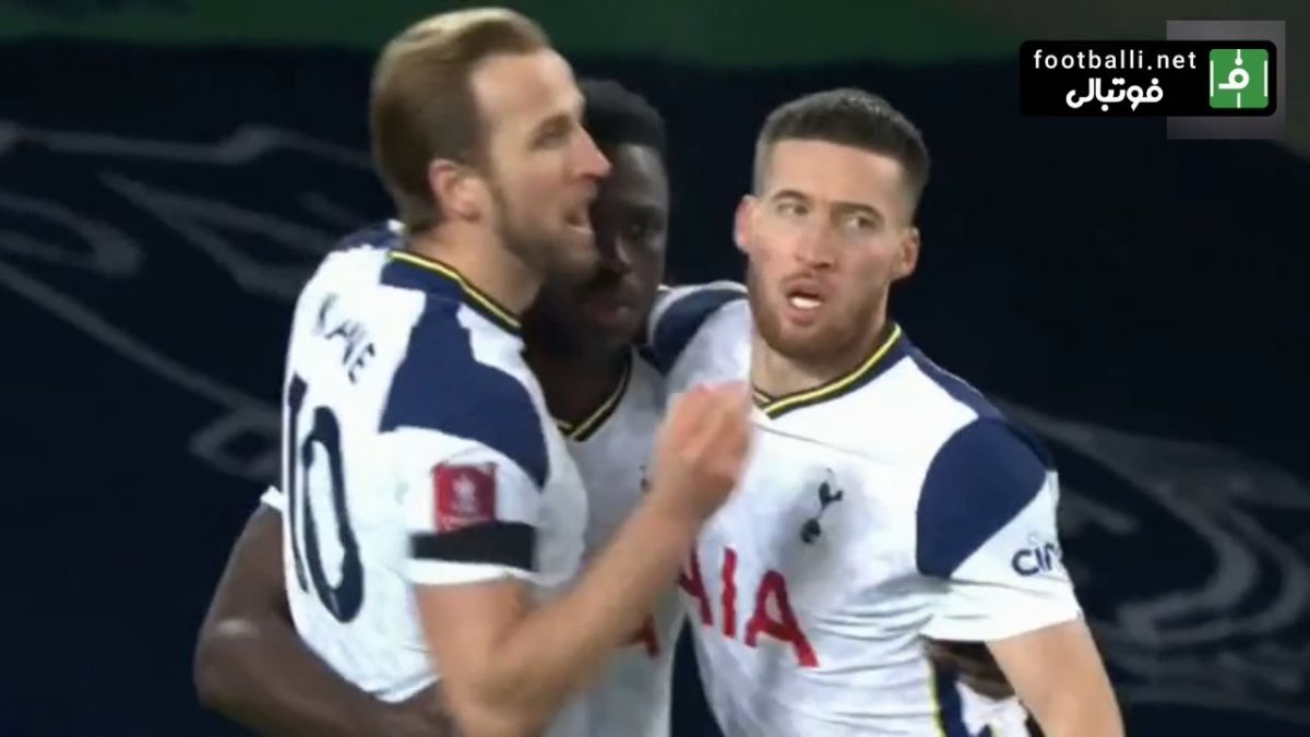 گل سوم تاتنهام به اورتون (دبل داوینسون سانچز)