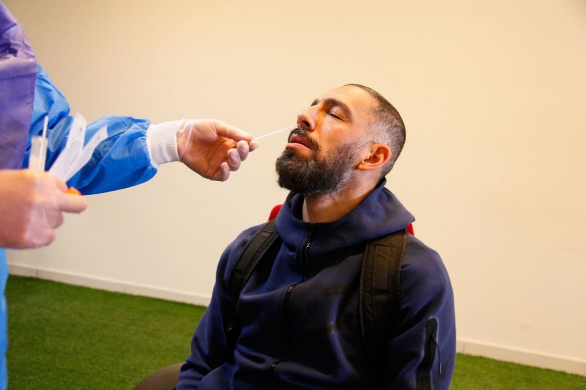 تراکتوریها تست کرونا دادند (عکس)