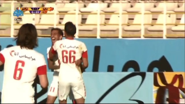 گل دوم تراکتور به سایپا (سوپرگل بوحمدان)