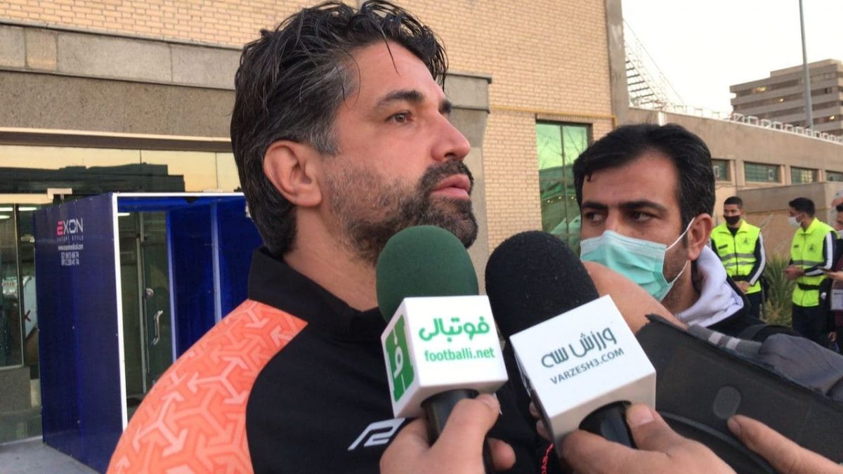 اختصاصی/ صحبتهای پیروز قربانی در پایان بازی سایپا و تراکتور