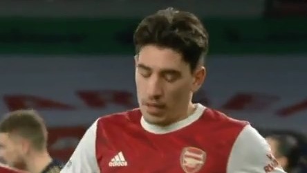 گل سوم آرسنال به لیدز (بیرین)