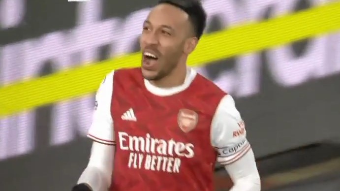 گل چهارم آرسنال به لیدز (هت تریک اوبامیانگ)