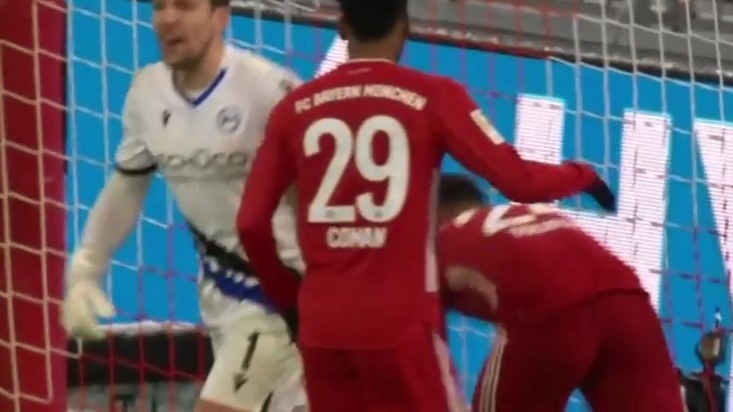 گل دوم بایرن مونیخ به آرمنیا بیلفلد (تولیسو)