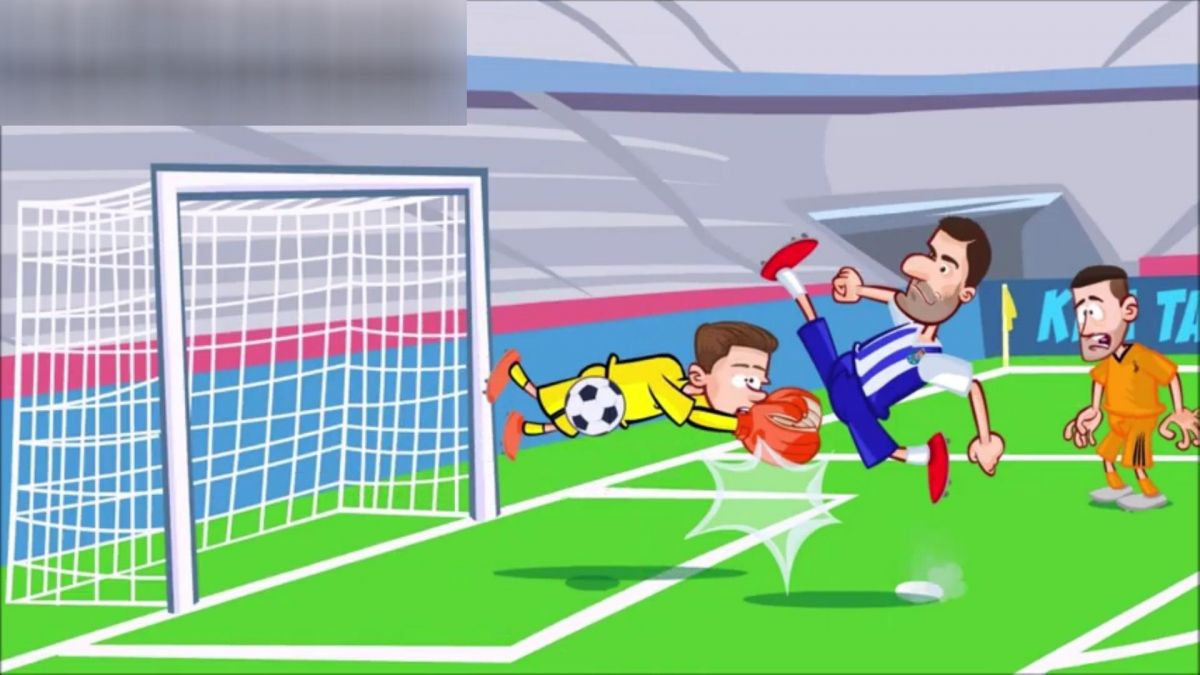 انیمیشن طنز بازی پورتو 2-1 یوونتوس