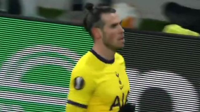 گل دوم تاتنهام به ولفسبرگر (گرت بیل)