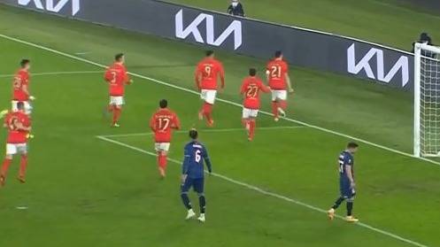 گل اول بنفیکا به آرسنال (پیزی)