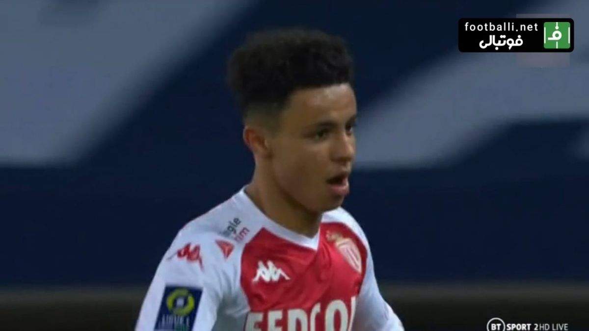 گل اول موناکو به پاری سن ژرمن (سوفیان دیوپ)