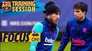 تمرین امروز بارسلونا (4 اسفند)