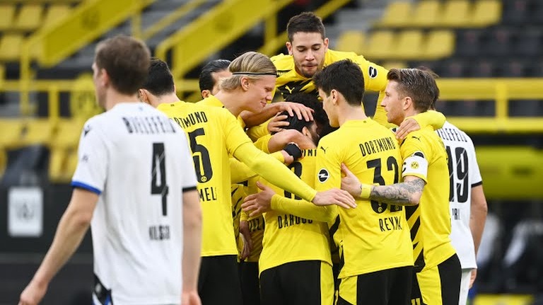 گل اول دورتموند به آرمنیا بیلفلد (داهود)