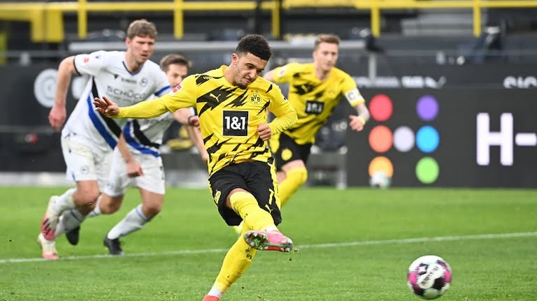 گل دوم دورتموند به آرمنیا بیلفلد (سانچو)