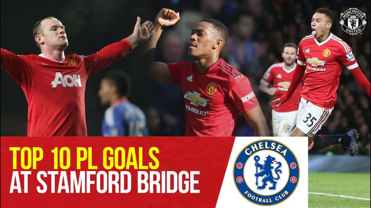 گل های برتر منچستریونایتد در زمین چلسی