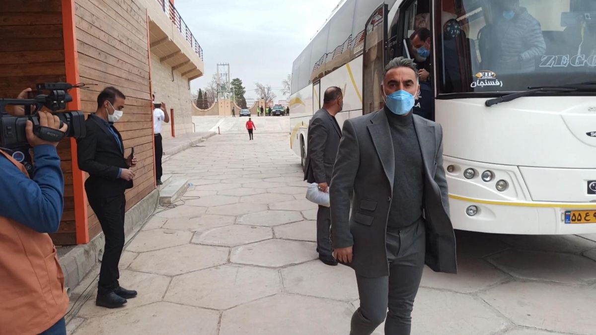 اختصاصی/ ورود بازیکنان مس رفسنجان و استقلال به ورزشگاه