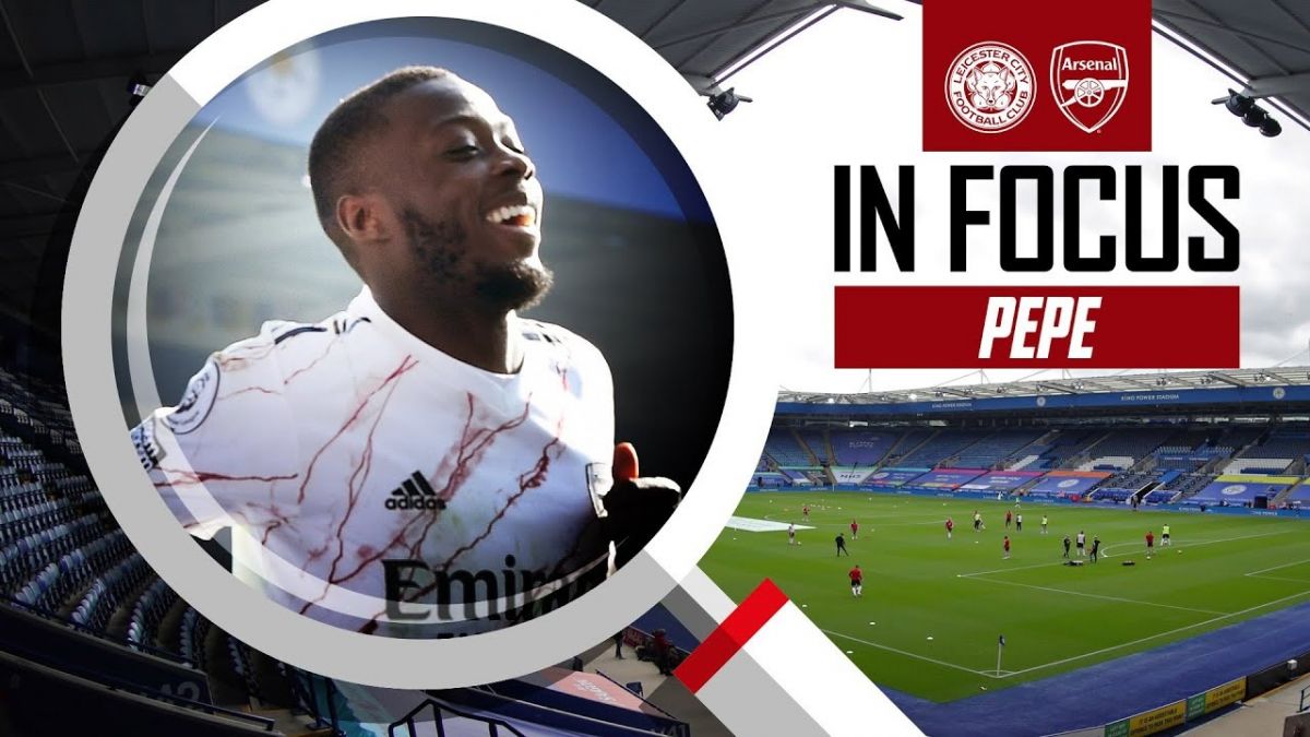 عملکرد نیکولاس پپه در دیدار مقابل لسترسیتی