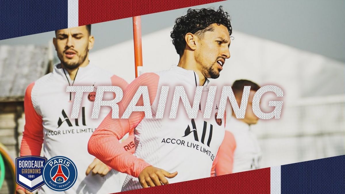 آخرین تمرین پاری سن ژرمن برای تقابل با بوردو
