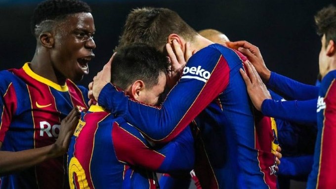 خلاصه بازی بارسلونا 3-0 سویا (مجموع 3-2 / صعود بارسا به فینال جام حذفی)