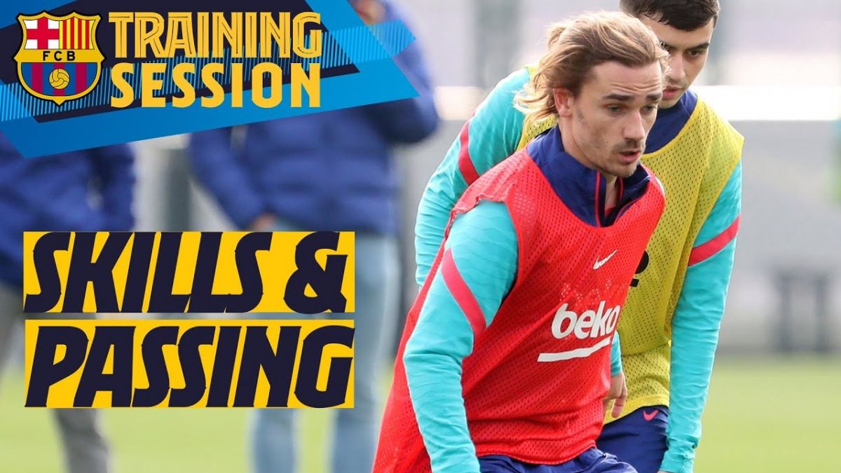 آخرین تمرین بارسلونا برای تقابل با اوساسونا