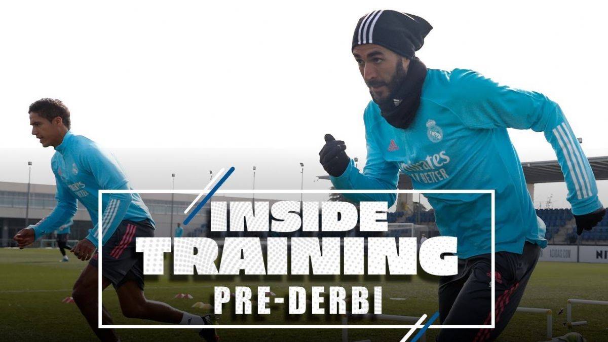 آخرین تمرین رئال مادرید برای تقابل با اتلتیکو مادرید