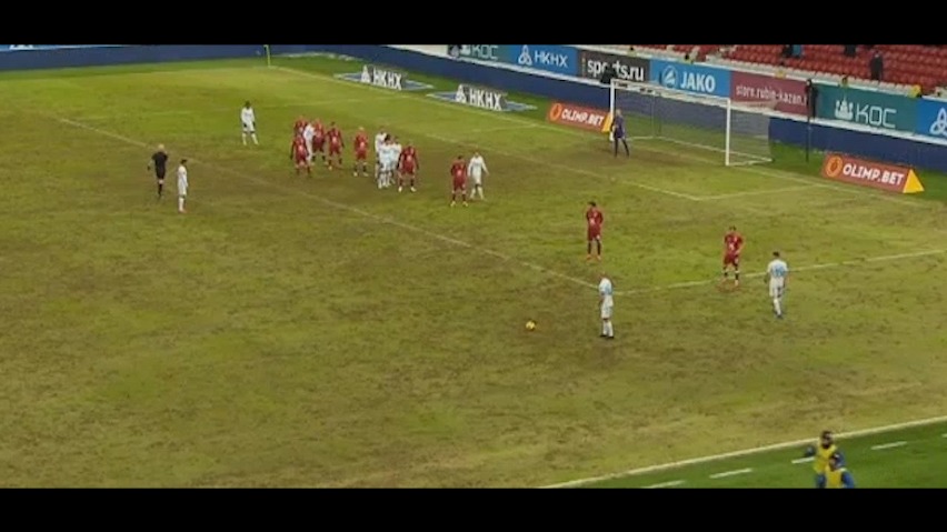 گل اول زنیت به روبین کازان توسط سردار آزمون