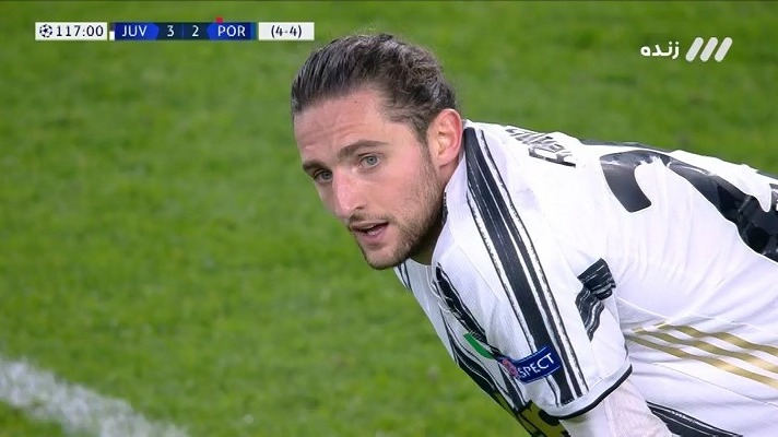 گل سوم یوونتوس به پورتو (آدرین رابیو)