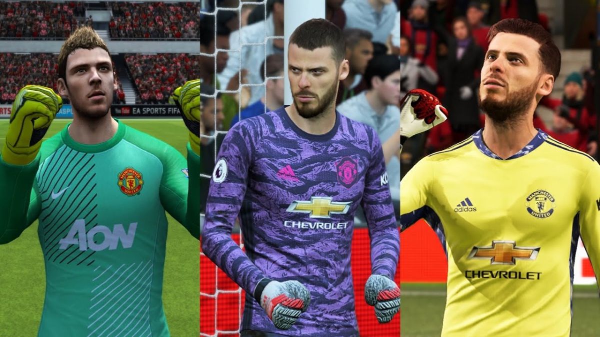 داوید دخیا از فیفا 10 تا فیفا 21