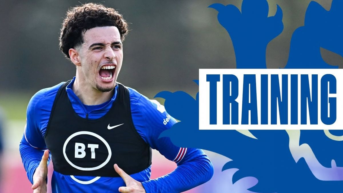 تمرین انگلیس برای تقابل با سن مارینو در مقدماتی جام جهانی