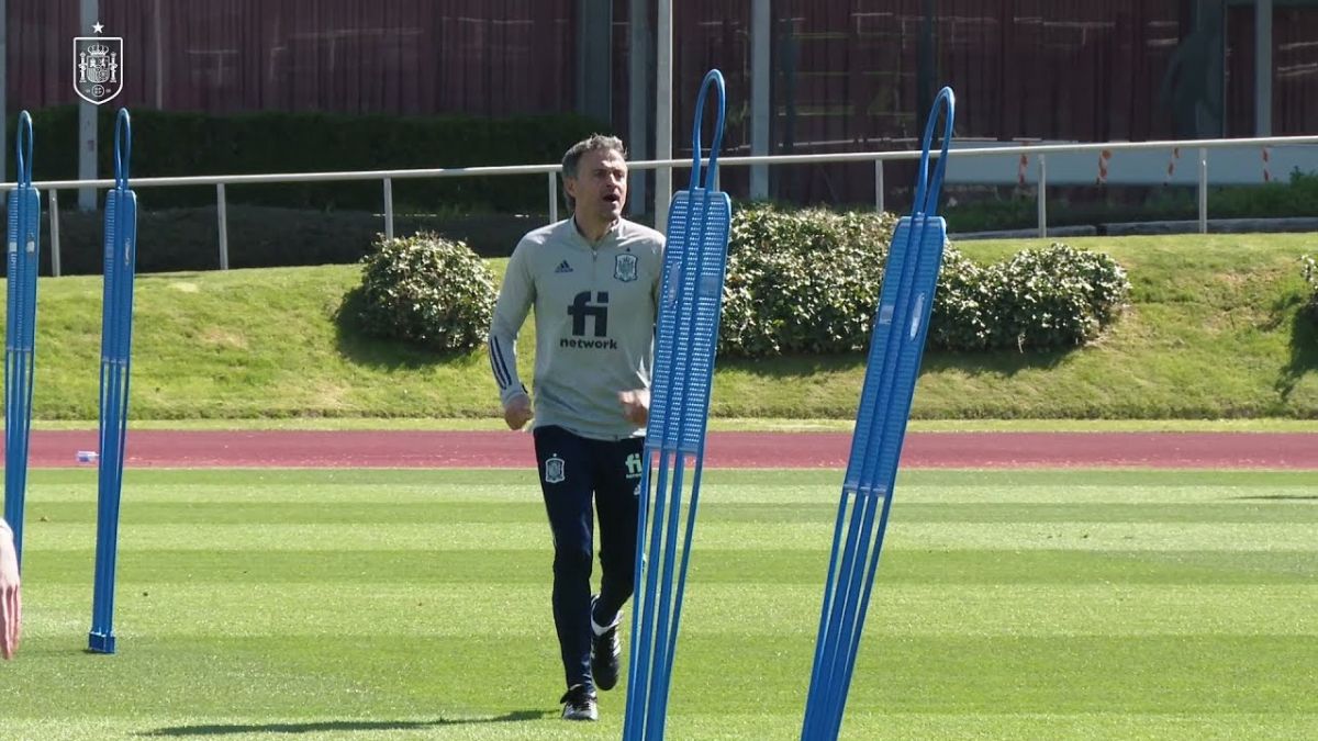 تمرین عصر چهارشنبه اسپانیا برای تقابل با یونان