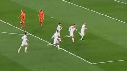 گل اول ترکیه به هلند (ایلماز)