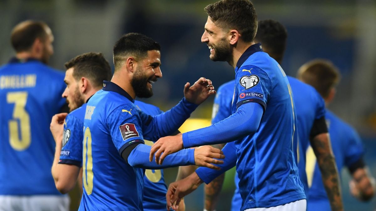 خلاصه بازی ایتالیا 2-0 ایرلند شمالی