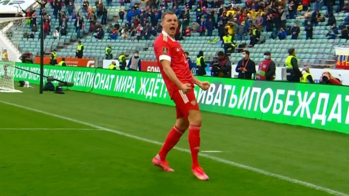 خلاصه بازی روسیه 2-1 اسلوونی